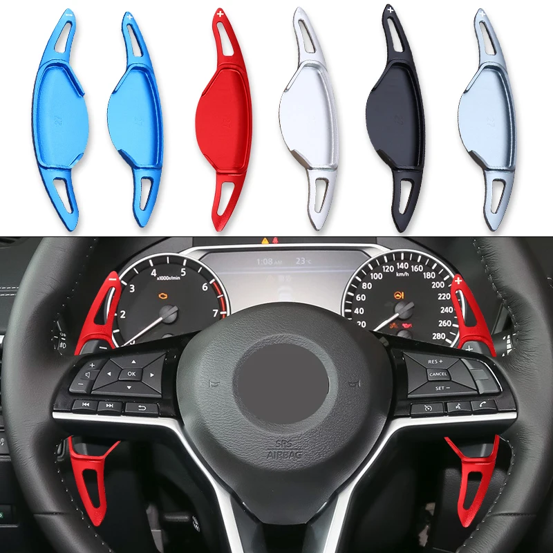 Alloy Shift Paddle For Mitsubishi Outlander 2022-2023 Nissan Altima 2019-2023 Infiniti QX50 QX55 QX60 Q50 DSG Shifter Paddles