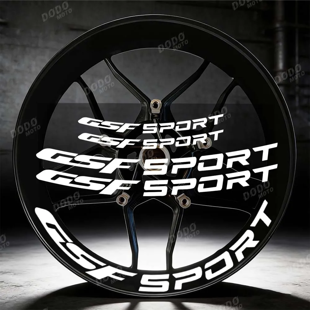 

For GSF 1250 650 600 400 250 Bandit GSF1250 GSF1200 GSF650 Reflective Motorcycle Wheel Sticker Hub Decal Rim Stripe Tape
