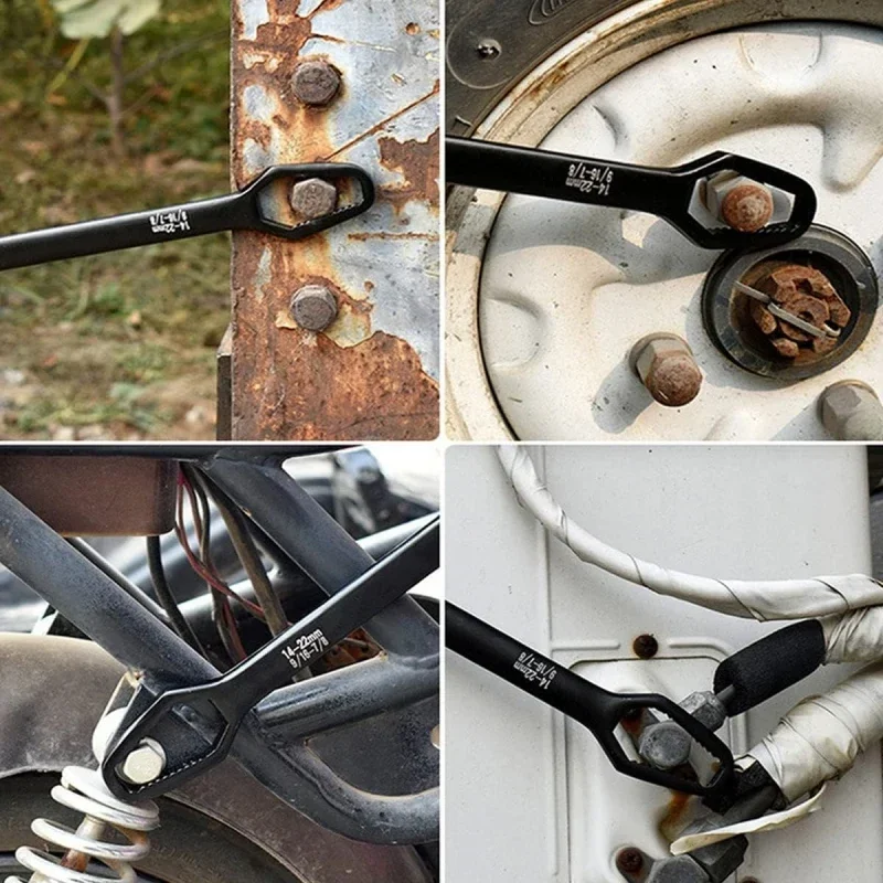 3-17mm multifunctional double end box wrench 8-22mm hexagonal solid wrench for tightening various diameter screws and nuts image 6
