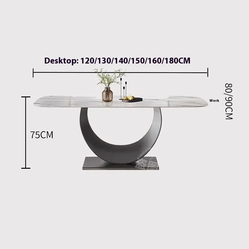 Service Table Designer Cafe Sedentary Dinning Tables Sets Marble Dining Reception Restaurant Extendable Esstisch Modern Rooms LT