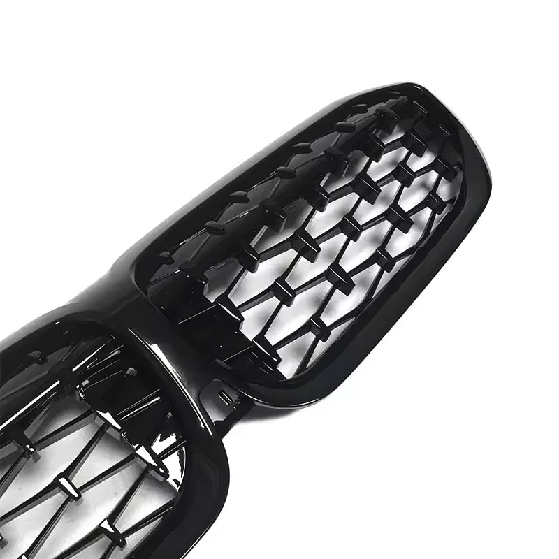 Hot Sale Gloss Black ABS Diamond Style Front Grille for BMW 3 Series G20 G28 LCI  Car Bumper Grill