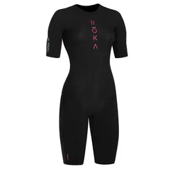 Roka Women's Short Sleeve Trisuit Triathlon Swimskin Summer Road Bike Mtb Pro Team Cycling Jumpsuit Running Speed Race Equipment