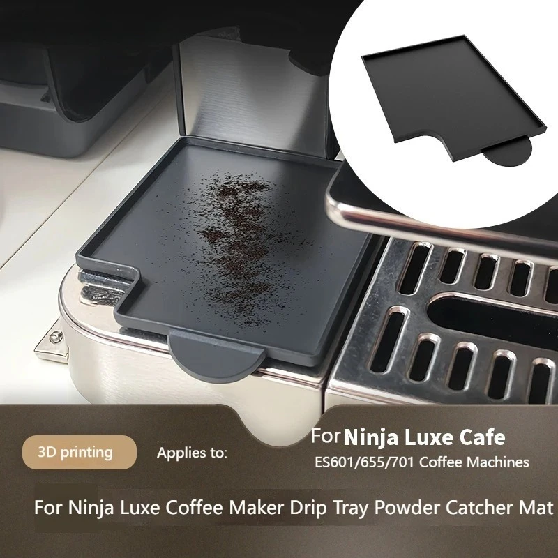 JUSTINLAU NINJAES601 655 701 Coffee Machine Grinder Powder Pad Barista Tools Powder Receiving Pad Residual Grounds Remover