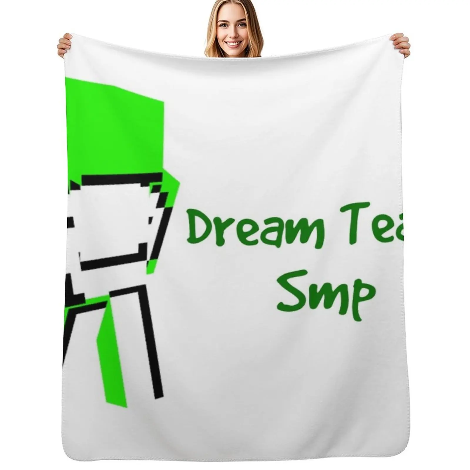 

Dream Team SMP design 2 Throw Blanket Ultra Plush Cozy Blanket for Napping Sleeping