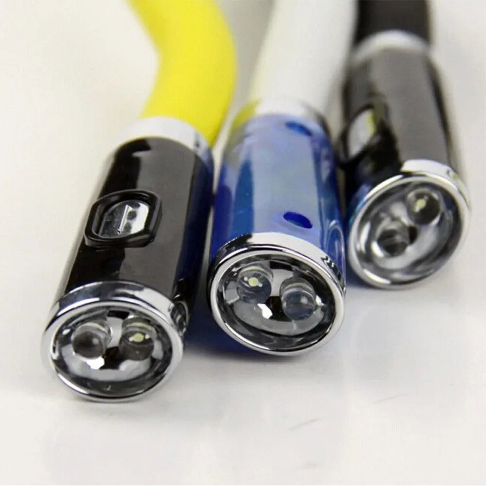 Multi-angle Adjustable Book Light Flexible Handsfree Led Neck Light Hug Reading Lamp Novelty Led Night Light Flashlight