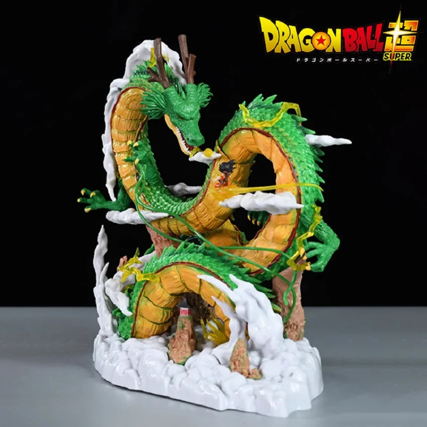 

Surrounding Anime Figurine Models Figurines Of Divine Dragons And Goku Wishing Dragon Statues Movies Tv Show Birthday Gifts