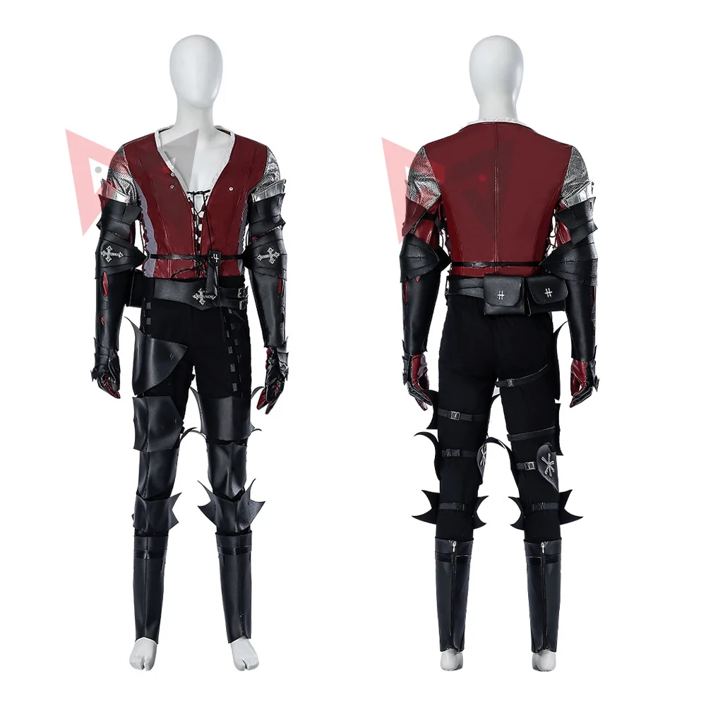 New Final Fantasy XVI Clive Rosfield Costume Cosplay camicia pantaloni mantello per uomo su misura