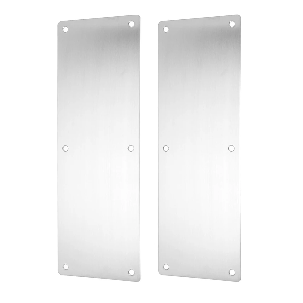 Hardware Door Kick Plate Door Protection Door Sign Interior Or Exterior Kick Plate Stainless Steel Without Handle