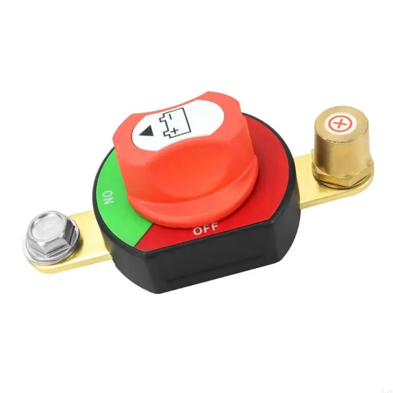 M76E Autobatterie-Trennschalter, korrosionsbeständige Batterie-Trennschalter aus Messing, passend für die meisten Autos – Detail 4