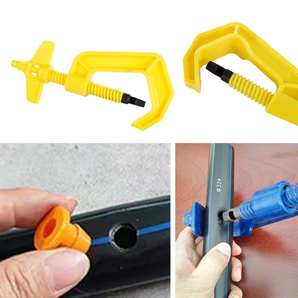 Garden Agricultural Irrigation System LDPE Pipe Puncher Diameter 8mm 10mm Hole Puncher Bypass Valve Connectors Installation Tool