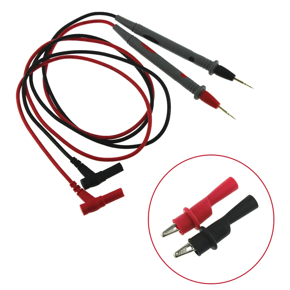 Uniwersalny 20A multimetr sondy przewody pomiarowe wielu miernik końcówka igłowa Tester sondy kabel z drutu Feelers dla FLUKE dla Vichy