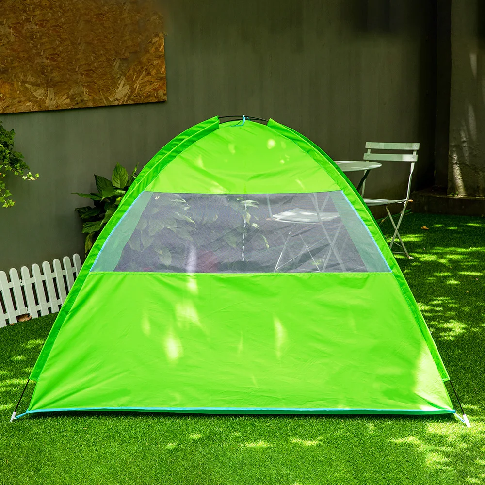 Customized sugar game tent waterproof and silver coated outdoor quick-open installation-free tent