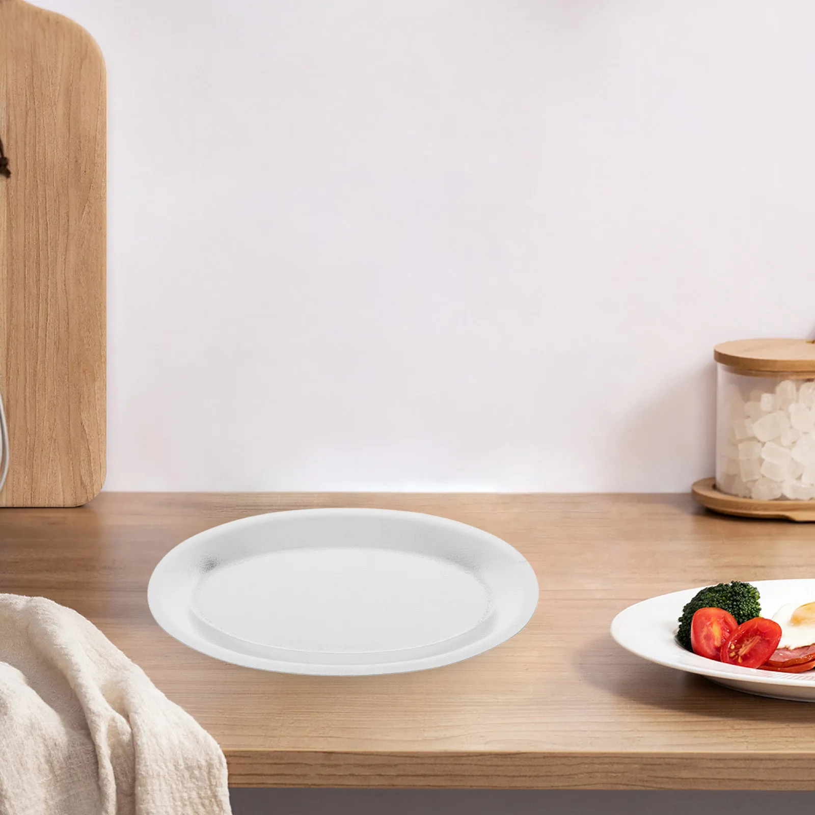 

Stainless Steel Steamer Oval Dinner Plate Serving Tray Home Roast Meat Disk Platter Food Storage Tray Metal Plates Fruit Dinner