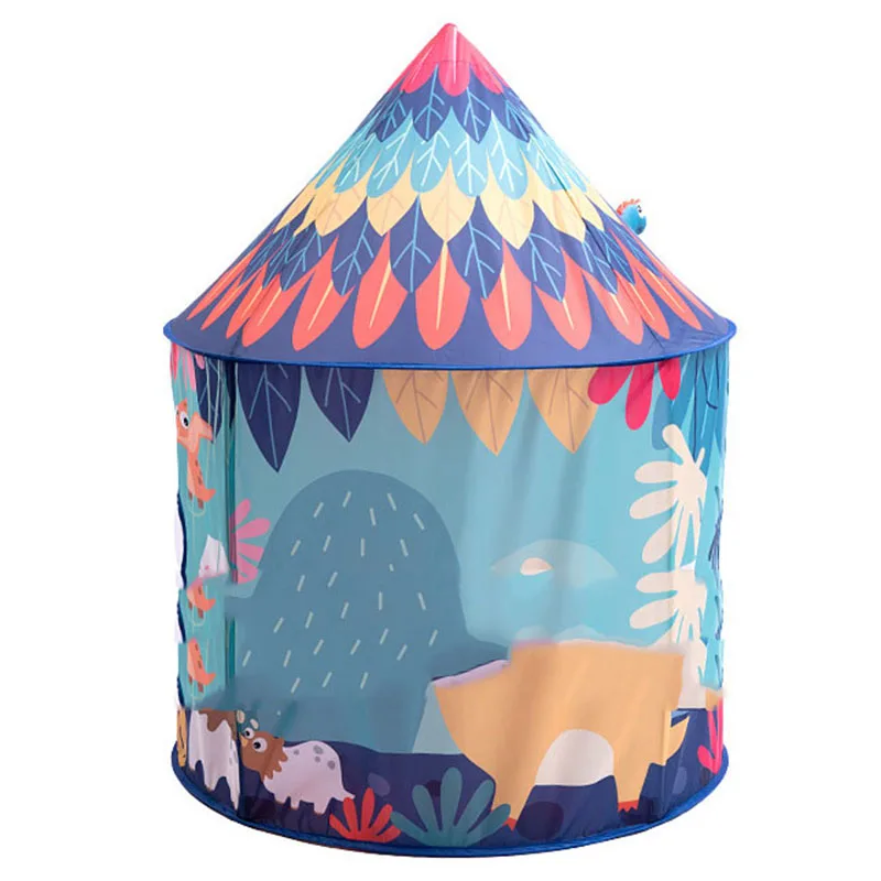 A07I Kinder Dinosaurier Zelt Kinder Spielen Haus Kinder Tente Enfant Tragbare Baby Spielen Haus Klapp Zelt Kinder Spielen Haus
