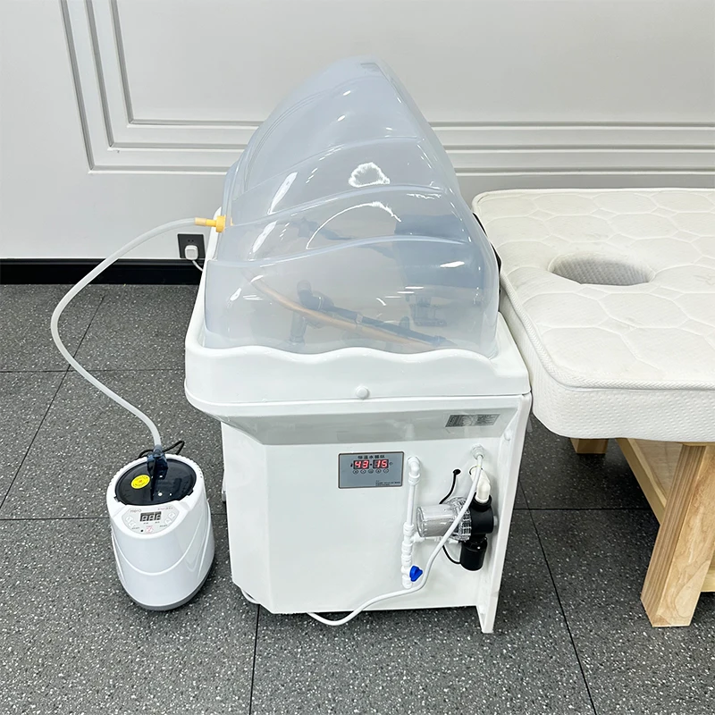 Mobile Head Therapy BasinSalon Head Spa Equipment Mobile Hair Washing Portable Massage Shampoo Bed Basin