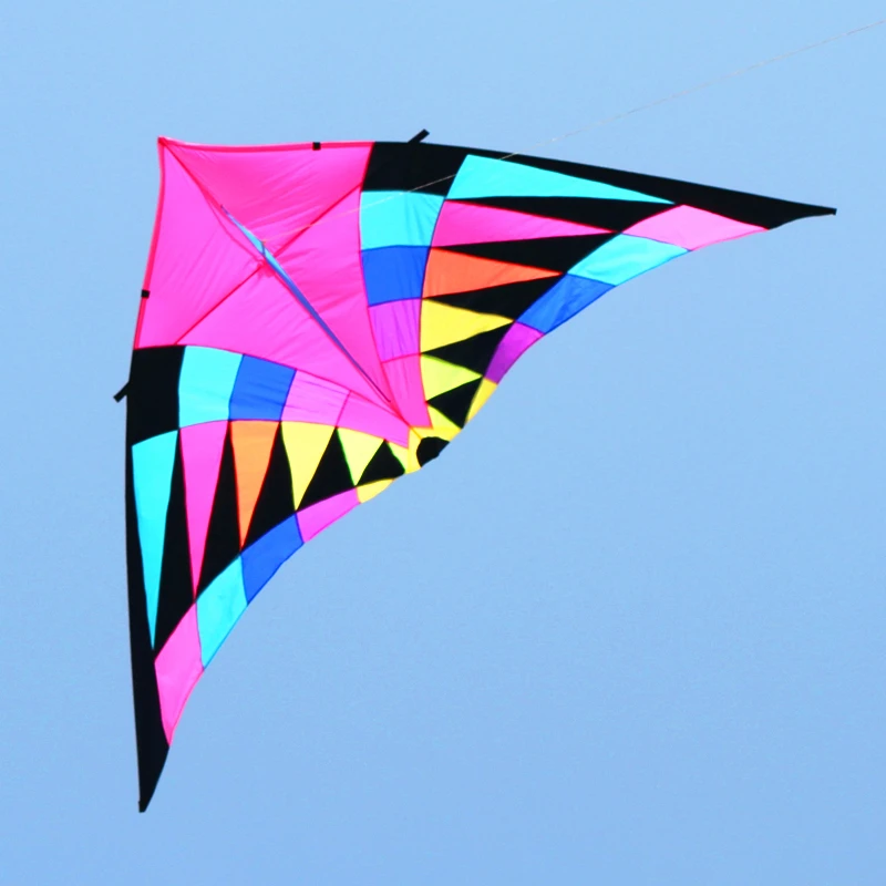 Gratis verzending 6m2 delta kite voor volwassenen vliegen professionele parachute paraglider outdoor spelen pipa voadora vissen kite games