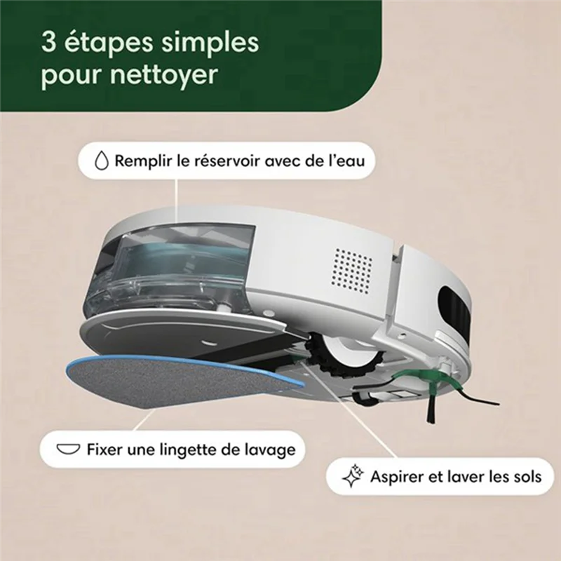 A83G-Voor Irobot Roomba Combo Essential / Vac Essential Vervangingsonderdelen Accessoires Hoofdzijborstel Filter Mop Doek