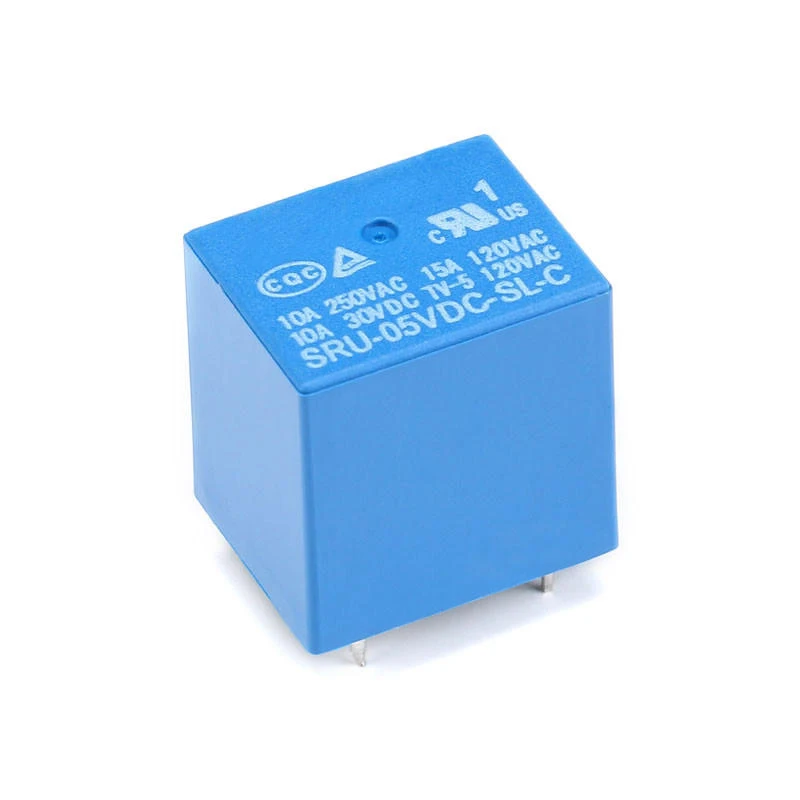 Relay SRU-05V/12V/24VDC-SL-C 5-Pin 10A Group Conversion 22F Relay