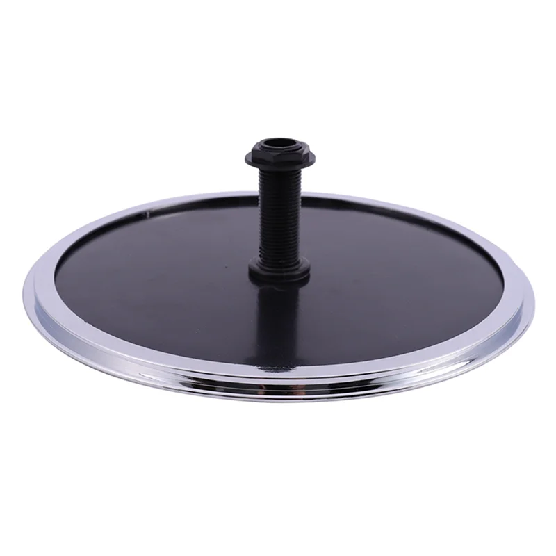 75STO-4Pcs 25Cm Plastic Round Shape Rainfall Powered Shower Room Top Shower Roof Head Nozzle Cabin Accessories