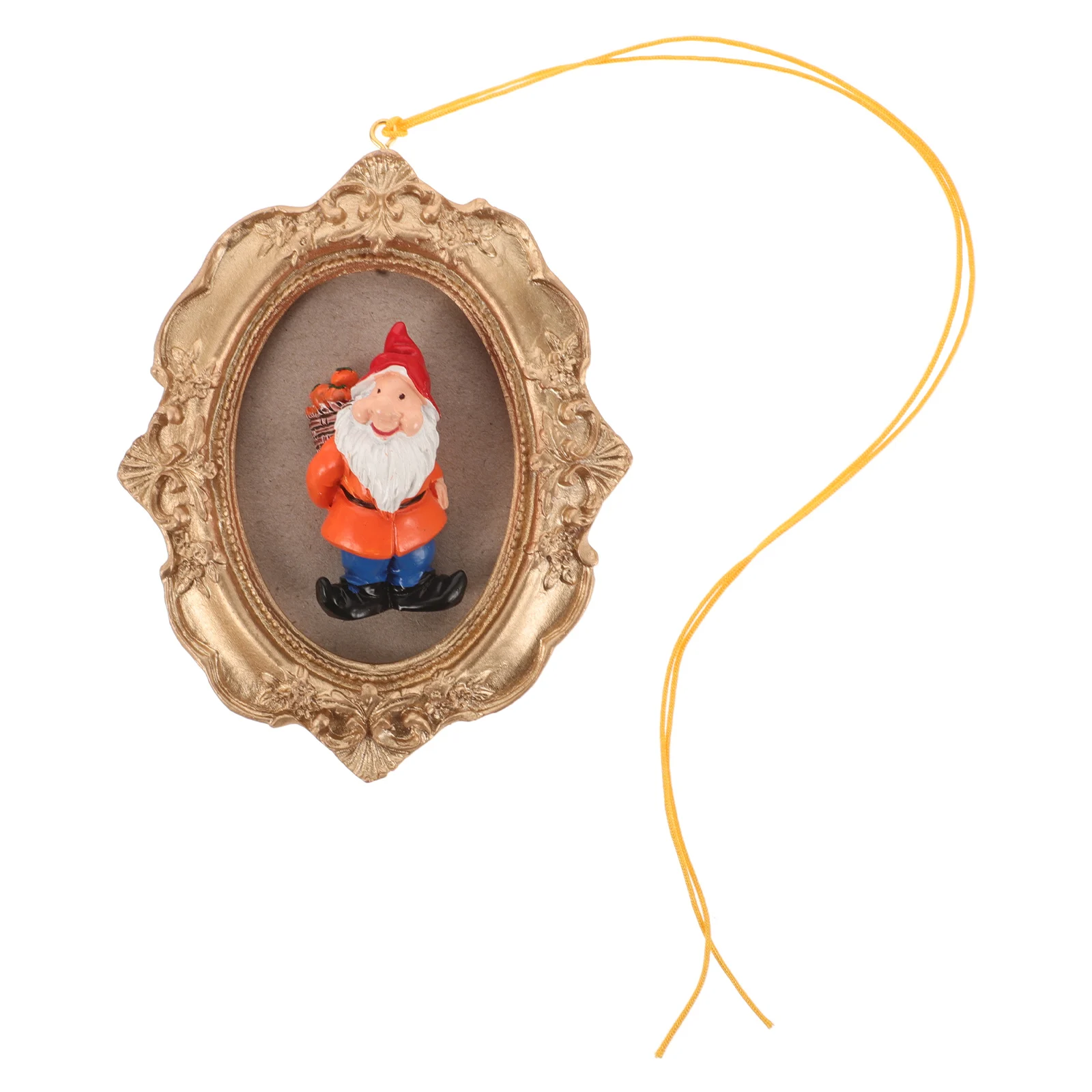 الإبداعية 3D جنوم شجرة عيد الميلاد زخرفة مادة الراتنج جدار إطار الصورة حجم صغير أجواء احتفالية #1