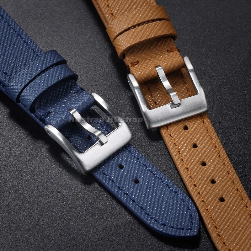 セイコー用レザークイックリリースストラップ,スポーツブレスレット,防水,交換用ユニバーサルブレスレット,18mm, 20mm, 22mm