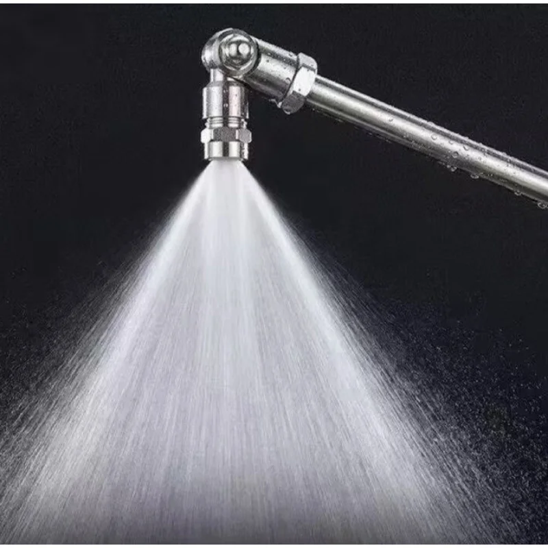 360° Swivel Ac Cleaning Wand With 25° Fan Nozzle  20/30cm Retractable Pole 1/4