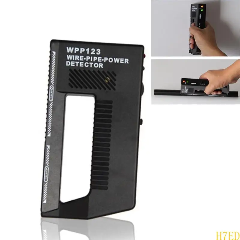 H7ed Multifonctional ABS Mur Scanner Pointer Metal Detector adapté à structure décoration intérieure portable durable