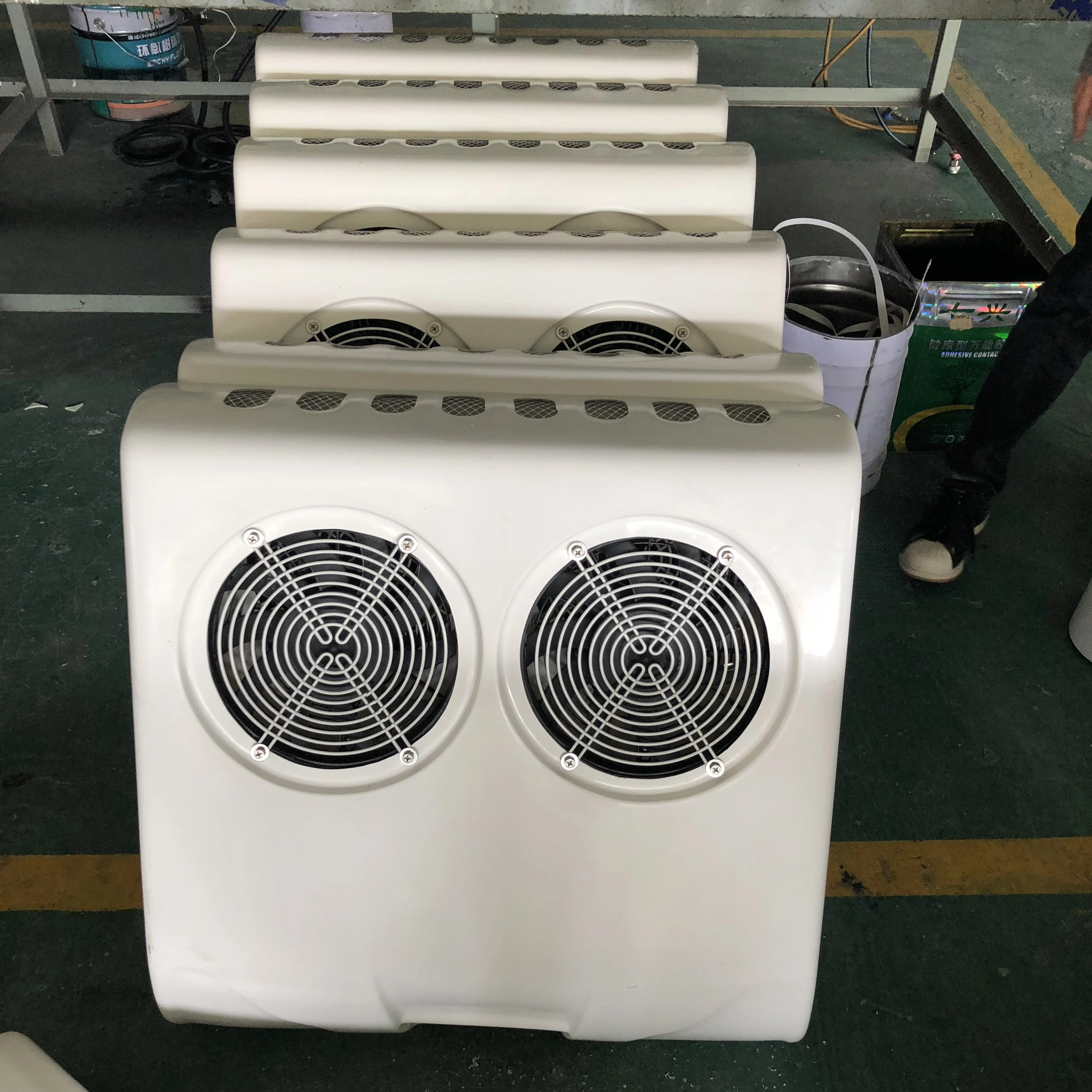 حجم صغير وRV، EV، شاحنة الكابينة سيارة جعل مكيف الهواء شنت سقف فان