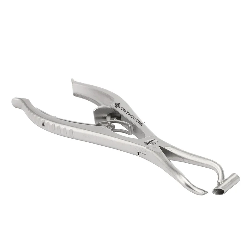 ORTHOCORE Veterinary Orthopedic Stainless Steel Silver Pointed Reduction Forceps Aiming Device 150mm For Cat/Dog/Rabbit Surgery