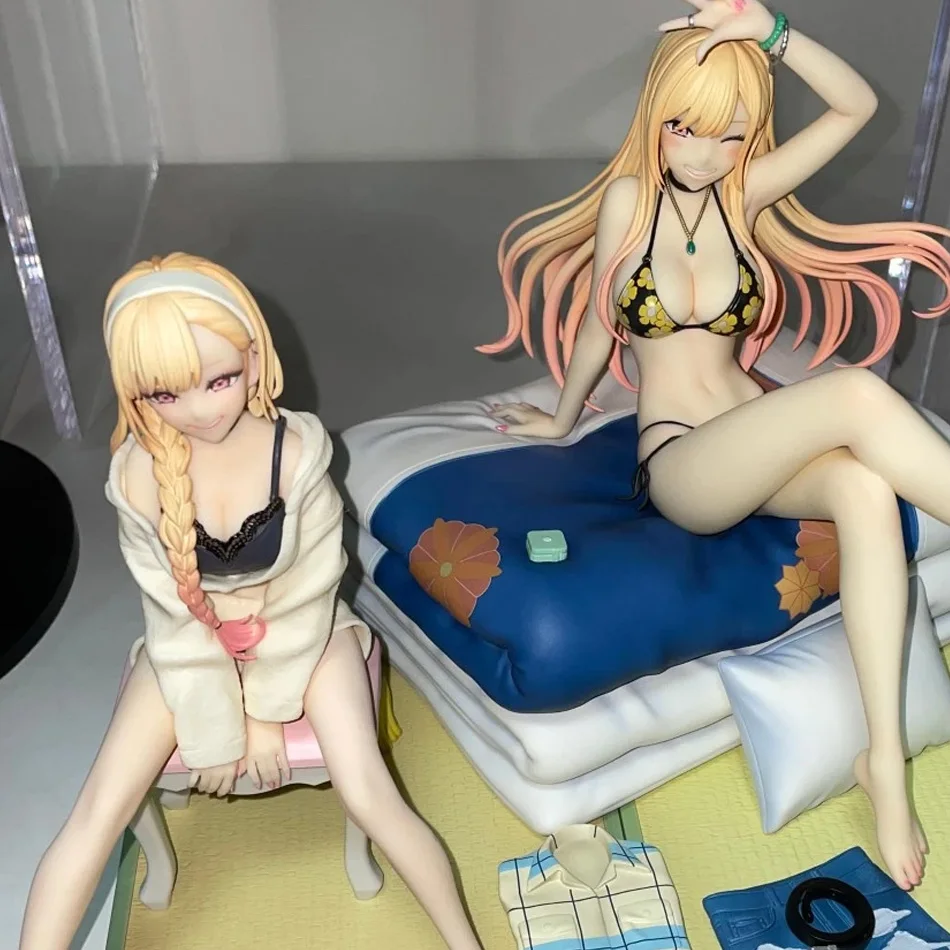 Aniplex My Dress-Up Darling Marin Kitagawa Action Figures Aniplex Anime Non Scale Toys Finished Model Doll Original Box