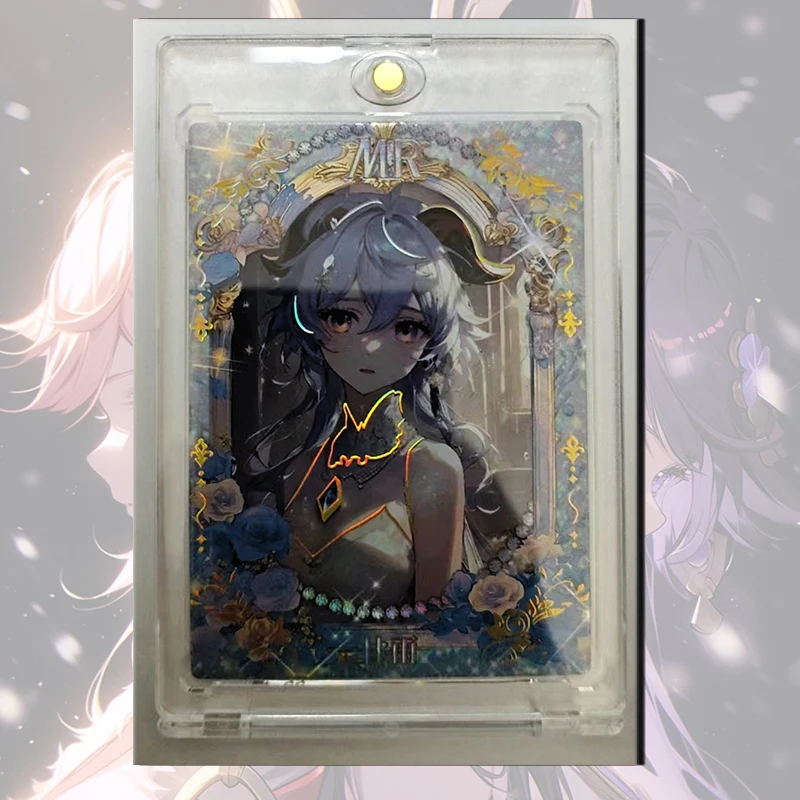 Goddess Story Starry kiss MR card Raiden Shogun Yae Miko Ram Ganyu Nahida Yoimiya boy Toy collection Birthday Christmas gifts