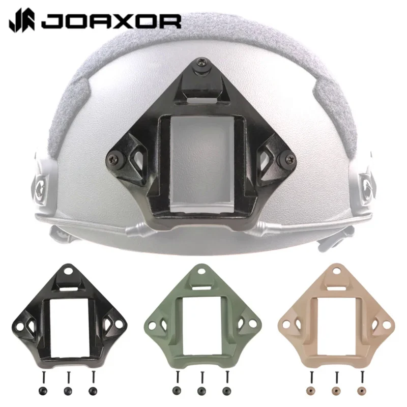 JOAXOR  FAST MICH Tactical Helmet Aluminium NVG Mount Shroud Sports Camera Bracket Base For Sports Camera Paintball Airsoft