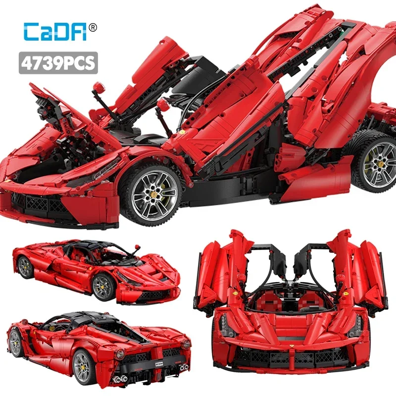 

Double Eagle CADA Italian Racing Model Supercar Building Blocks 4739PCS Children's Toys
