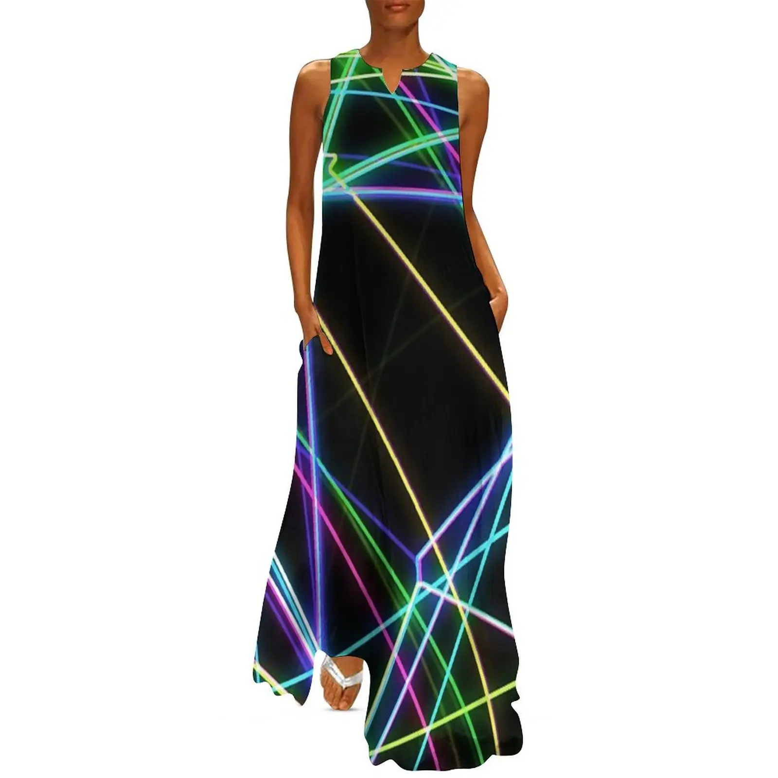 

Neon Lights Long Dress dresses for woman Woman fashion summer dresses women 2025 dress for woman