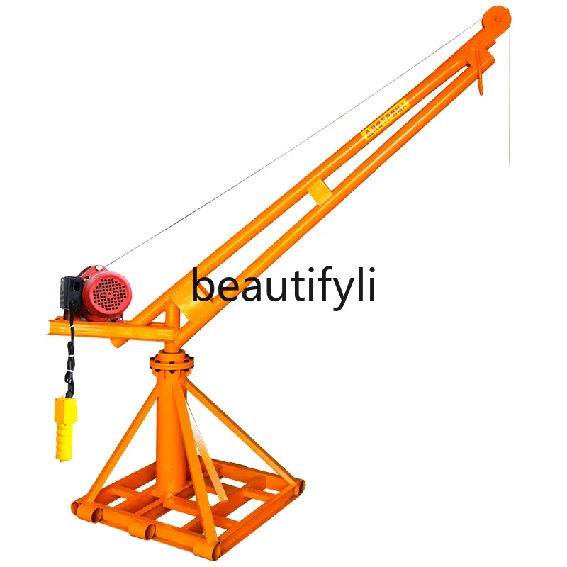 

Household small electric brick hoist, building decoration lifting crane