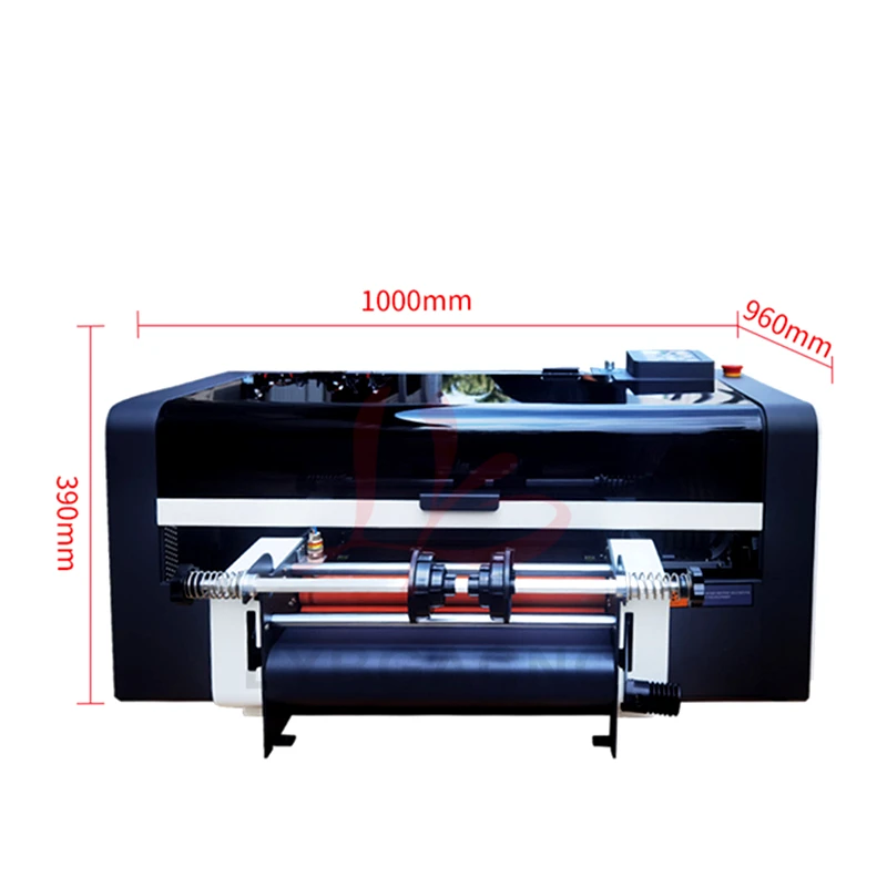 LY A3 multifunzionale stampa di etichette di cristallo laminazione avvolgimento 3 In 1 macchina UV DTF doppia macchina da stampa per t-shirt