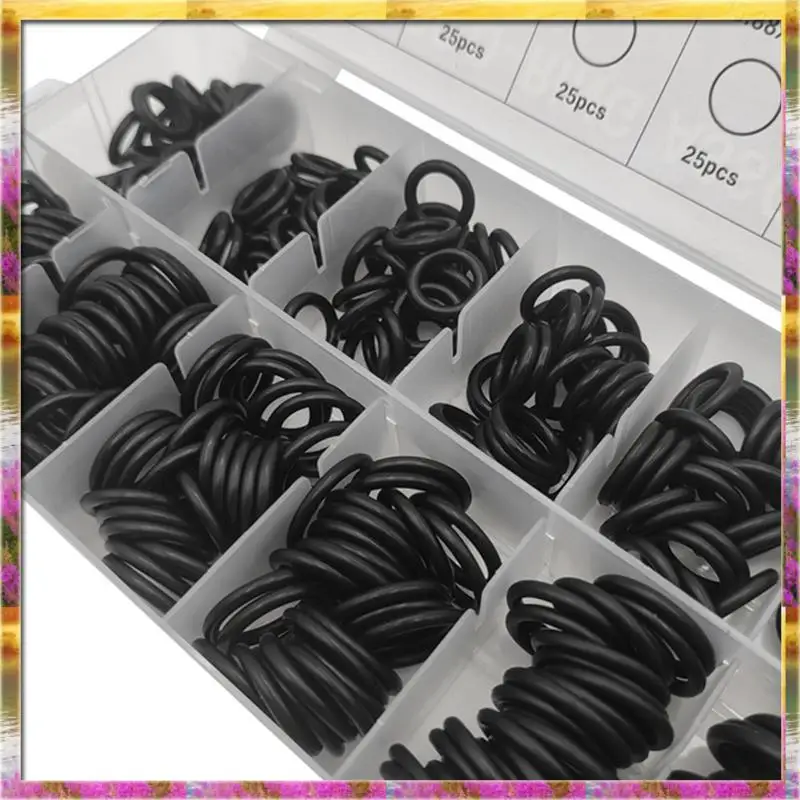 Must Have 300PCS O-Ring NBR Washer Kit O-Ring Gasket Washer Kit For Plumbers Garages Pumps O-Ring Classification Kit