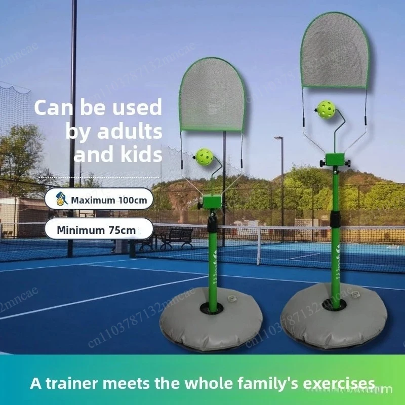Portable Front and Backhand Topspin Practice Kimchi Trainer Multifunctional Tennis Training Equipment