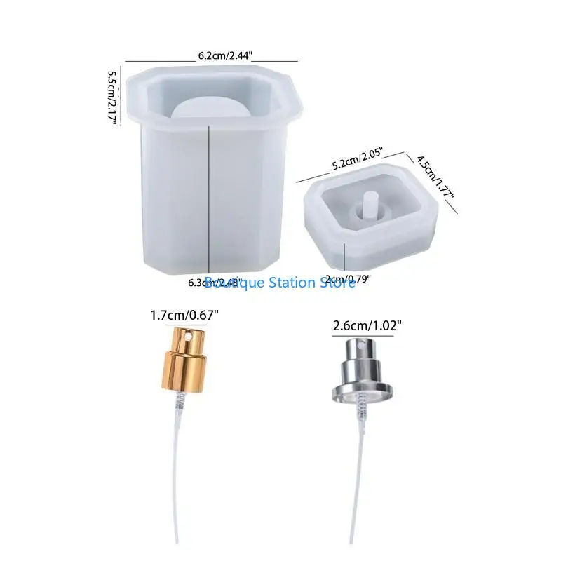 Y55F Parfümspender Pumpenflaschen Harzform