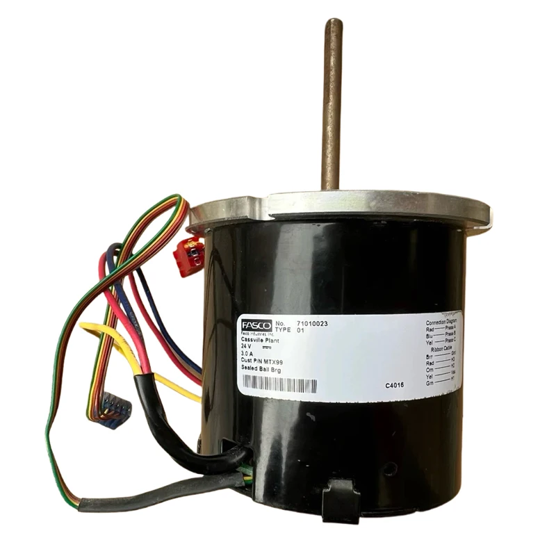 

1PCS/LOTS 100% for US FASCO MTX99 24V 3.0A Motor with Plug 8-Wire Harness Motor Shaft IC Electronic components