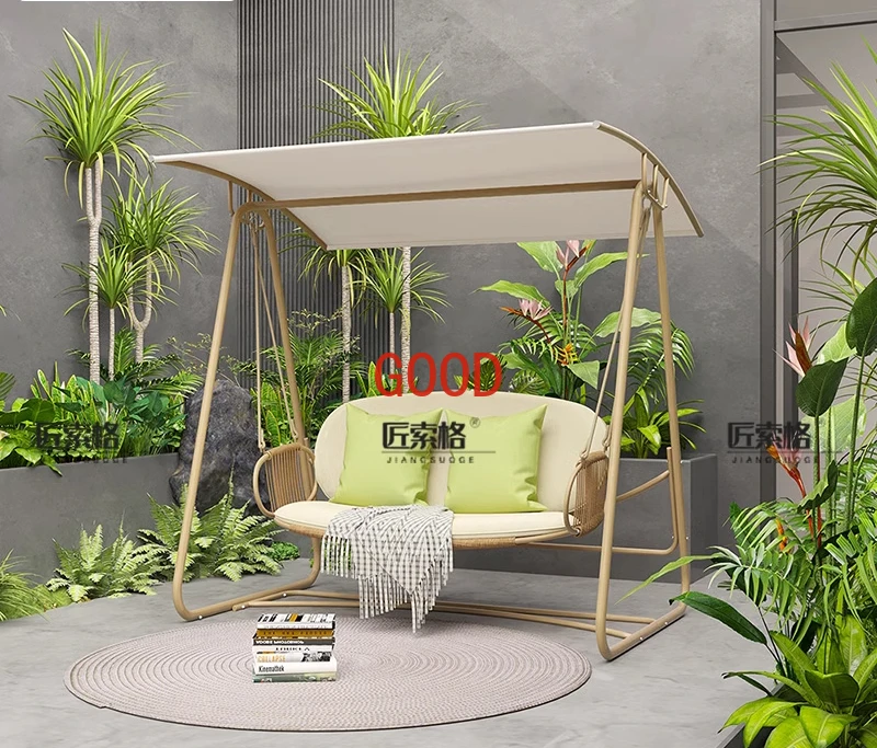 

Outdoor swing yard outdoor hanging chair hanging basket courtyard villa swing chair