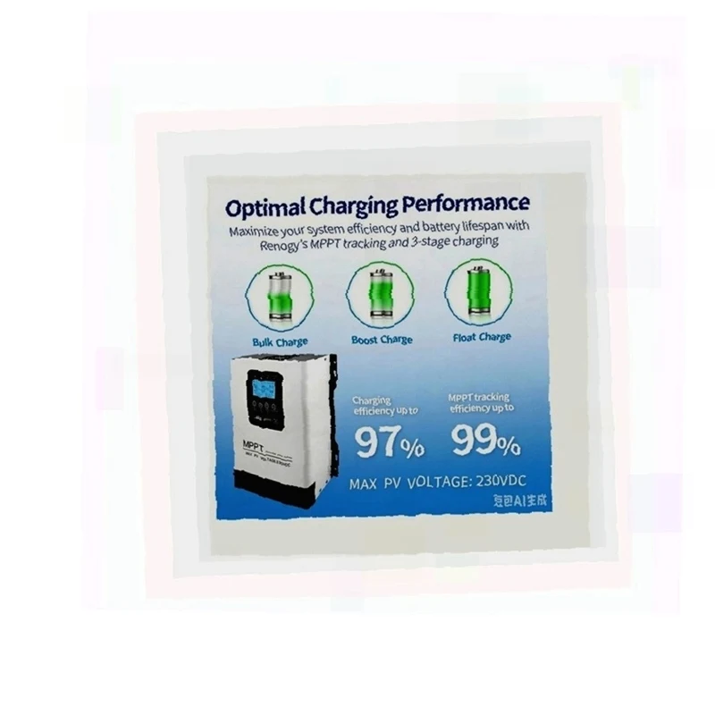 Auto 12V-96V MPPT 120A  Solar Charge Controller 230V LCD Touch For Lifepo4 Lithium GELLead Acid Home Solar Panel System