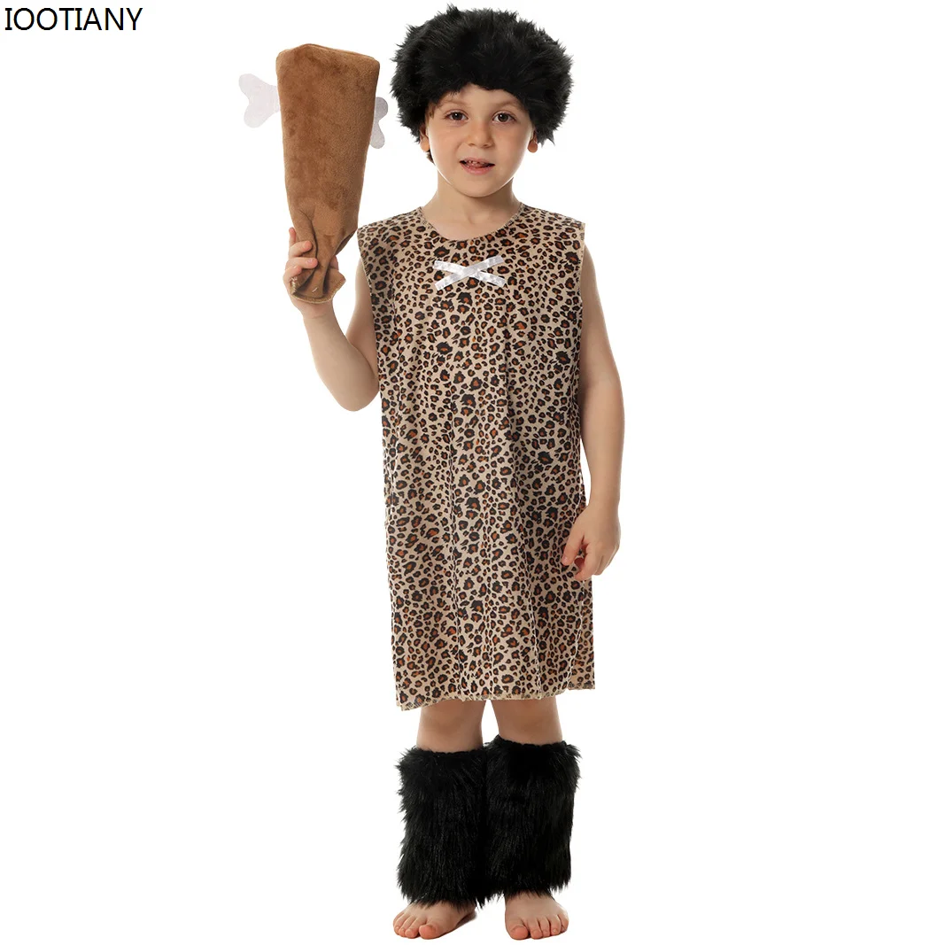 

КосплейНовый унисекс сумасшедший примитивный косплей костюм Хэллоуин детский длинный жилет карнавальные вечерние сценические костюмы