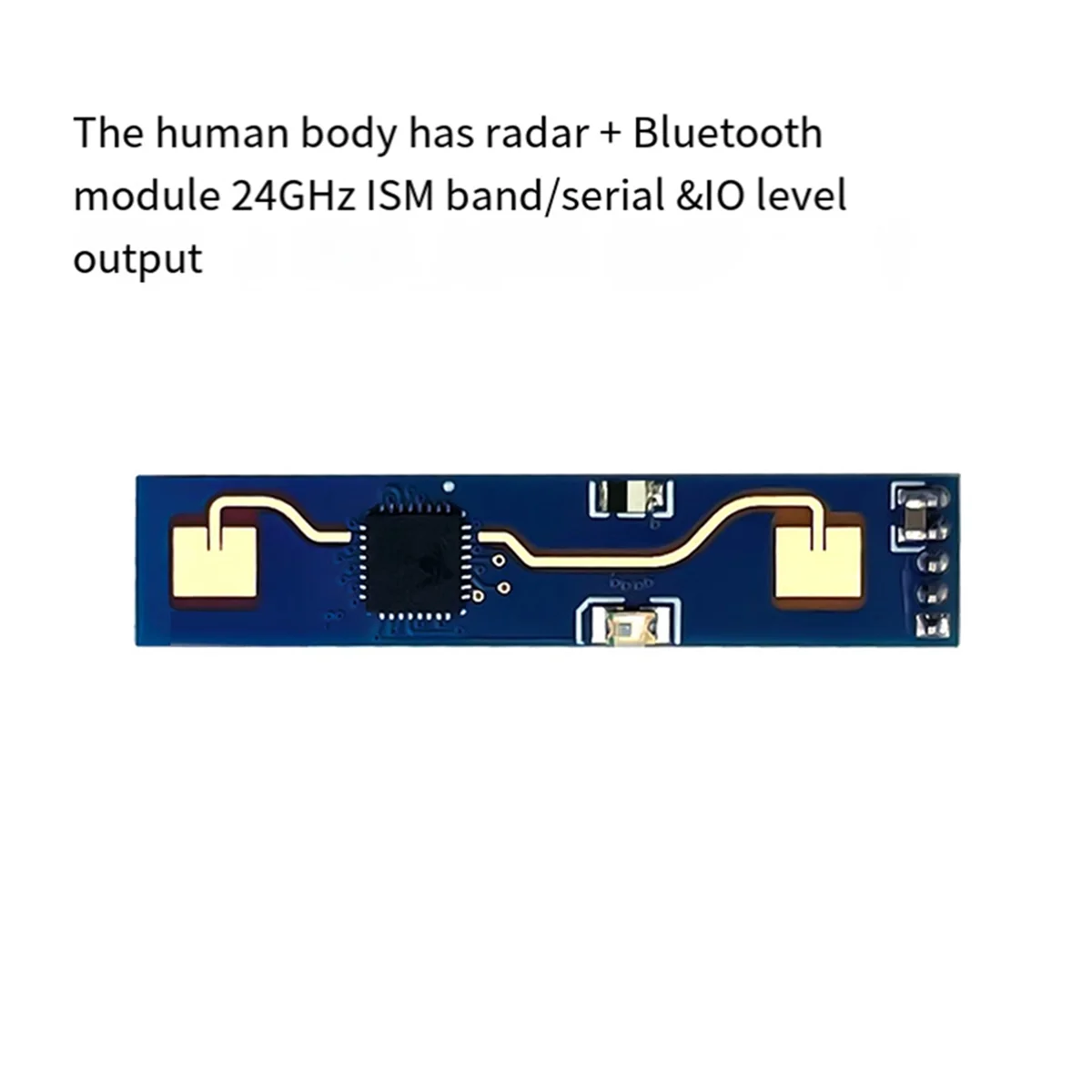 Y45A-LD2410B 24GHz 레이더 스마트 인간 존재 감지 모듈(BT+케이블 5V LD2420 밀리미터파 모션 스위치 센서 포함)