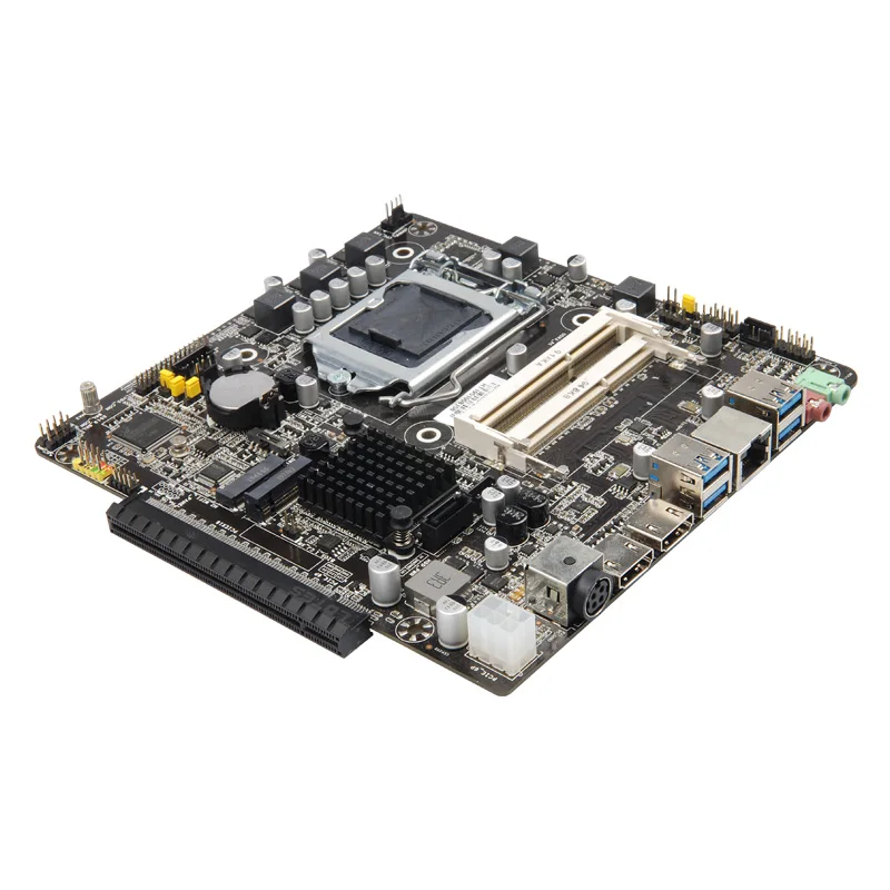 Mini‑ITX H310 Desktop Motherboard Support Side‑Plug Discrete Graphics Card Computer Mainboard