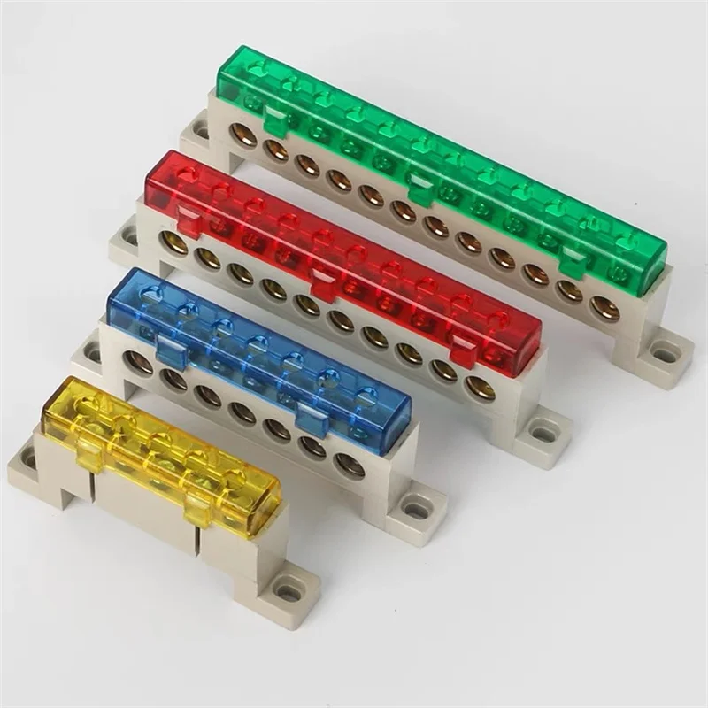 Zero ground bar zero line row A10 color distribution box terminal