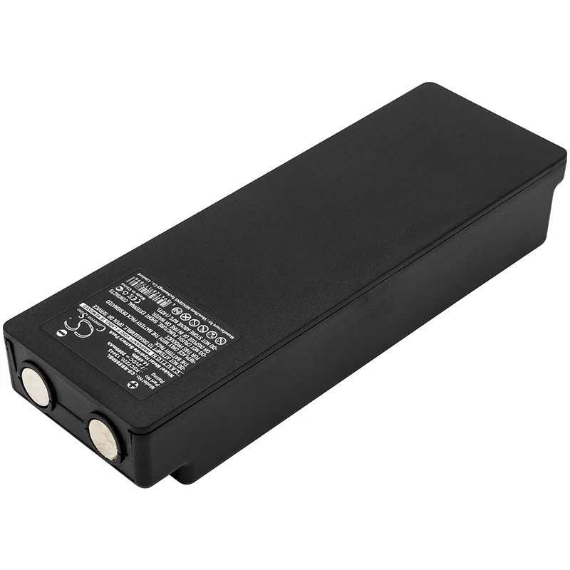 

Ni-MH Crane Remote Control Battery for Scanreco, 7.2V, 2000mAh, Compatible Models: 16131, 590, 592, 790, 960, BS590, Cifa, RC400