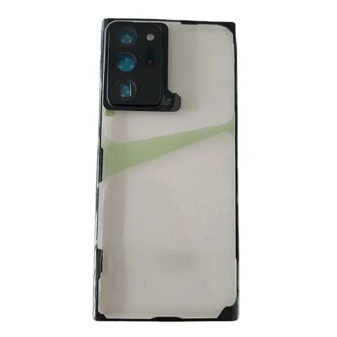 삼성 Galaxy Note 8 9 10 Note + Plus Note 20 Ultra 후면 유리 케이스 수리 부품 용 투명 후면 배터리 커버