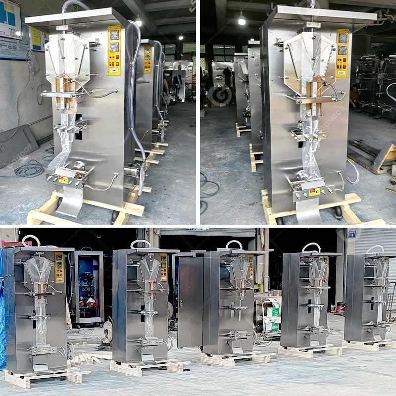 Liquid Packing Pure Water Package Making Sachet Set Packaging Filling and Sealing Machine a Eau Sachet Eau