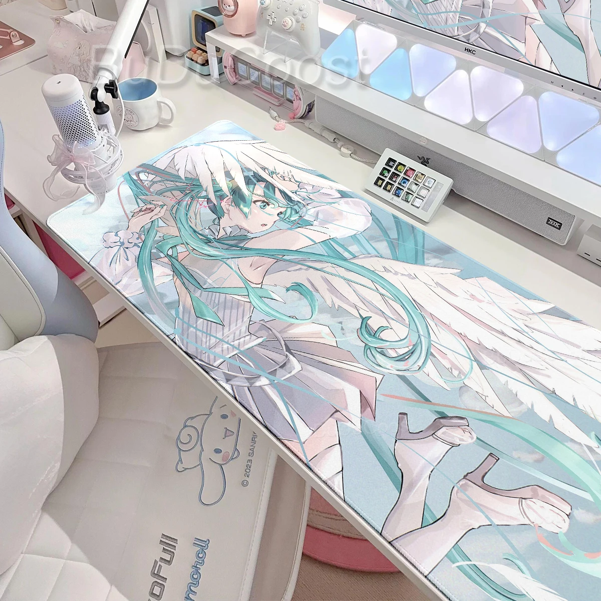 Pc Gaming Hatsune Miku - 귀여운 애니메이션 마우스 패드 M-Miku 게이머